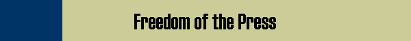 Freedom of the Press